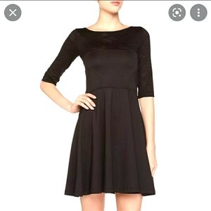 French Connection size 6 mini black dress
